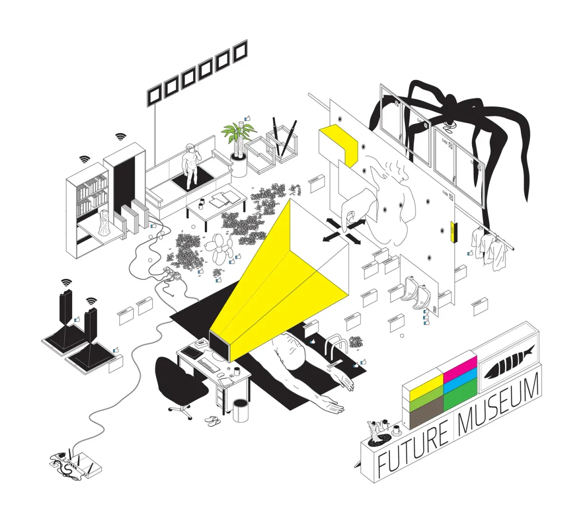 Illustration for amPost (2011)