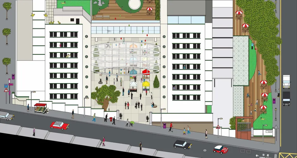 Illustration for PMQ Website (2014)